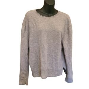 Womans Tan Wheat 2 ply Cashmere Sweater size XL Rachel Zoe Soft Cozy